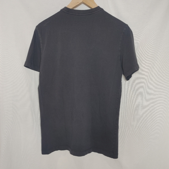 American Eagle Led Zeppelin Graphic Band Tee Short Gray White Crew Neck XS - Picture 3 of 6